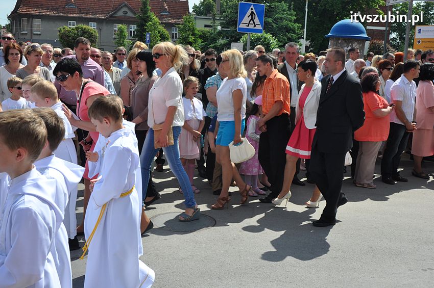 Procesja Bożego Ciała w Szubinie