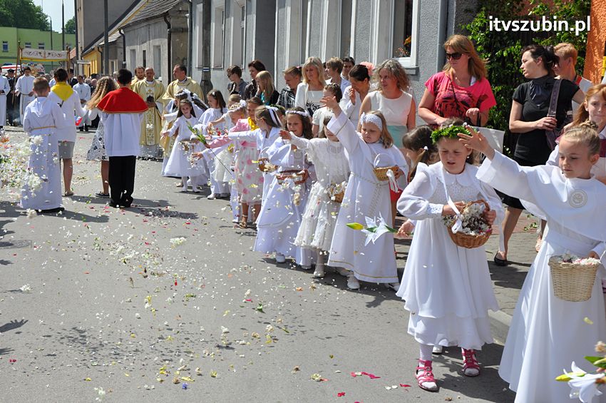 Procesja Bożego Ciała w Szubinie