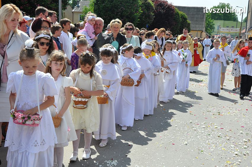 Procesja Bożego Ciała w Szubinie