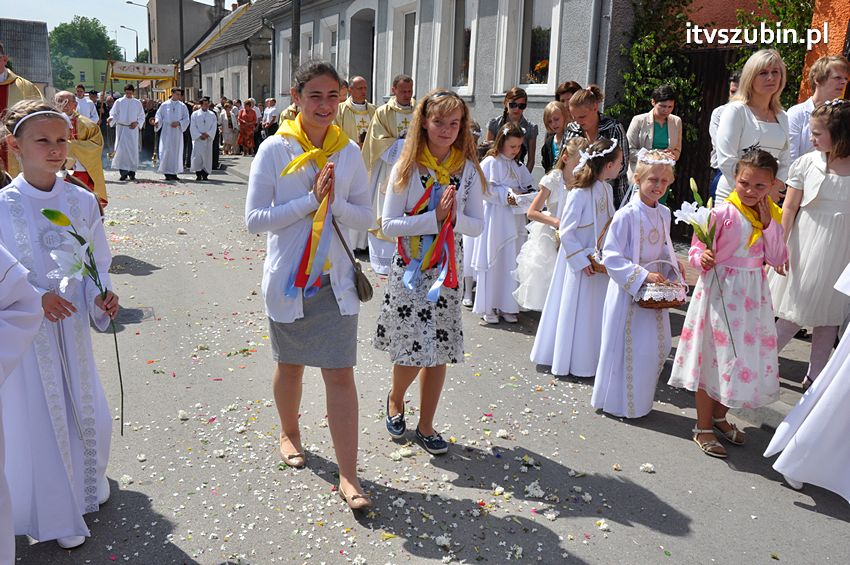 Procesja Bożego Ciała w Szubinie
