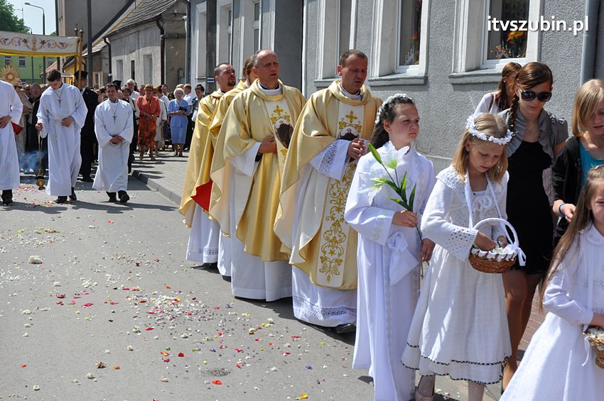 Procesja Bożego Ciała w Szubinie