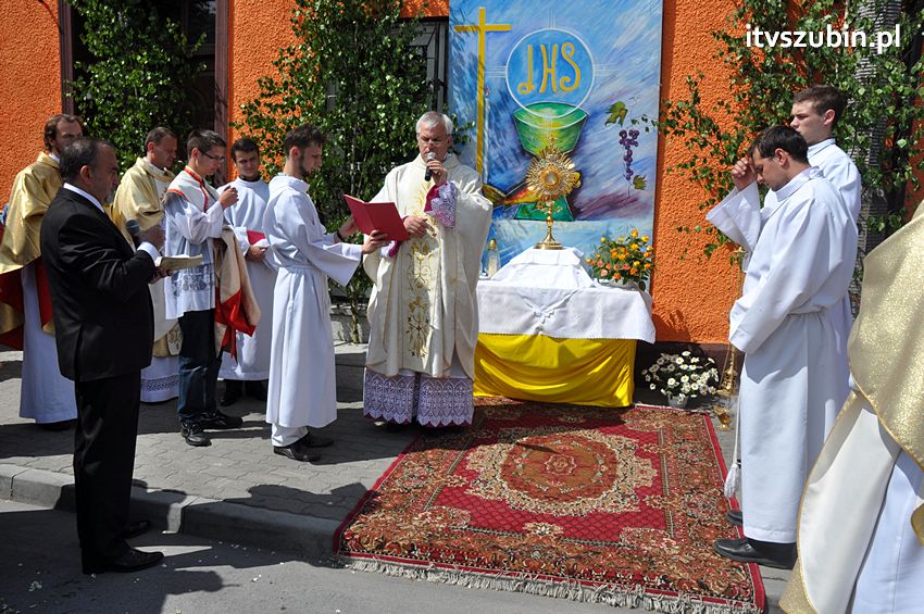 Procesja Bożego Ciała w Szubinie