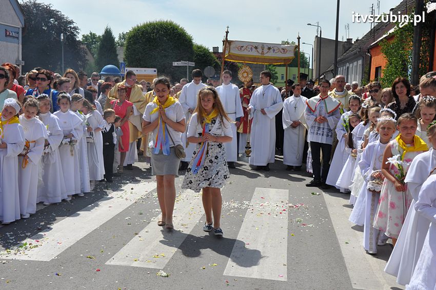 Procesja Bożego Ciała w Szubinie