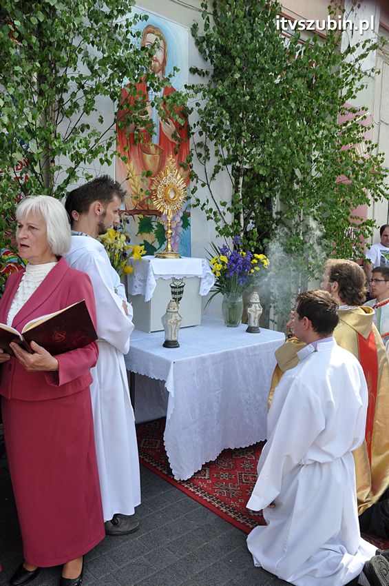 Procesja Bożego Ciała w Szubinie