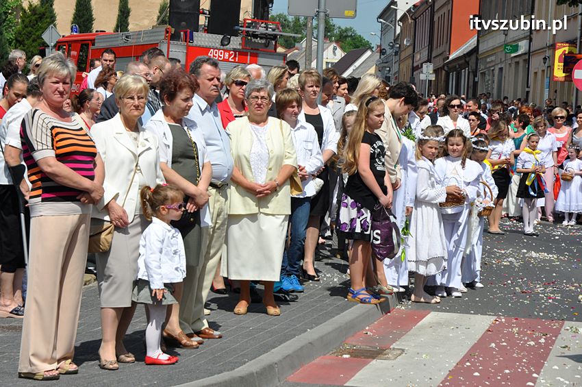Procesja Bożego Ciała w Szubinie