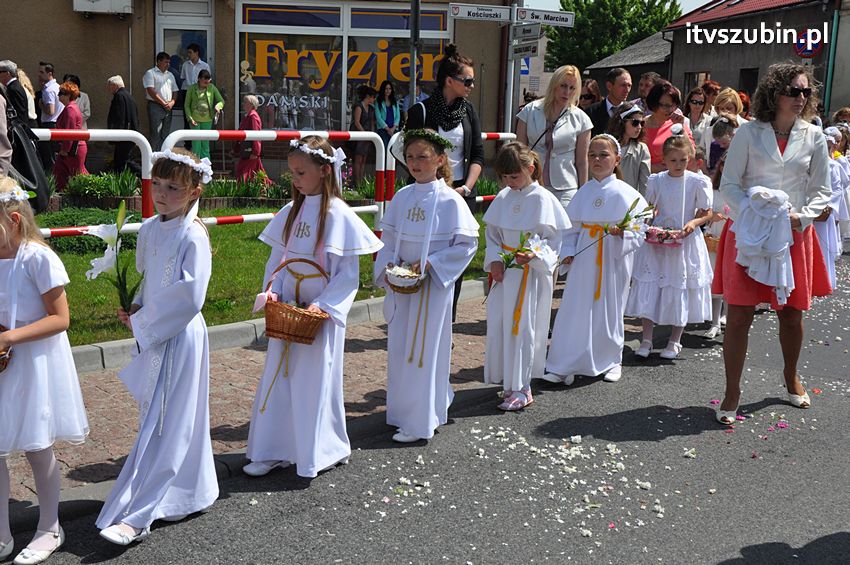 Procesja Bożego Ciała w Szubinie