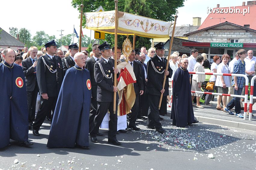 Procesja Bożego Ciała w Szubinie