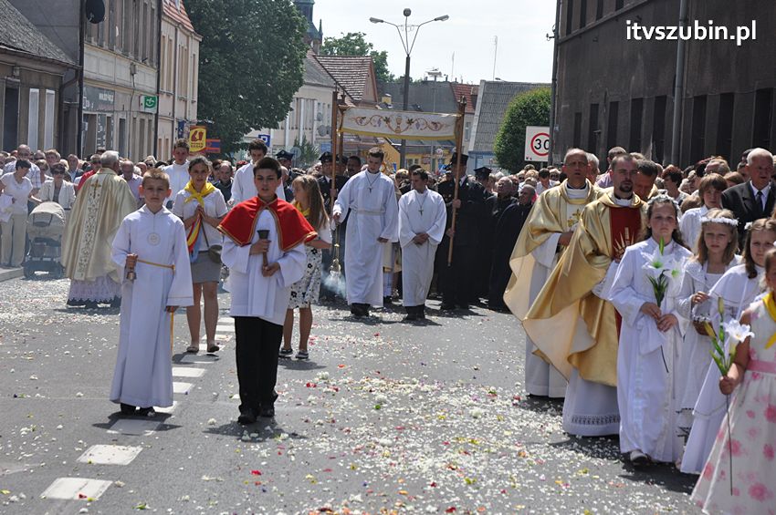 Procesja Bożego Ciała w Szubinie
