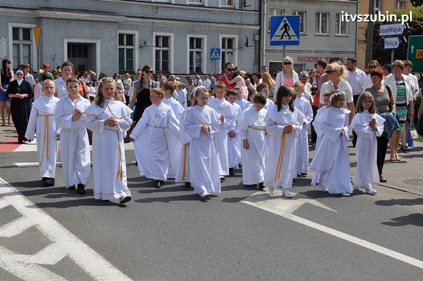 Procesja Bożego Ciała w Szubinie