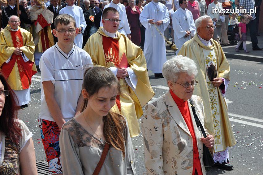Procesja Bożego Ciała w Szubinie