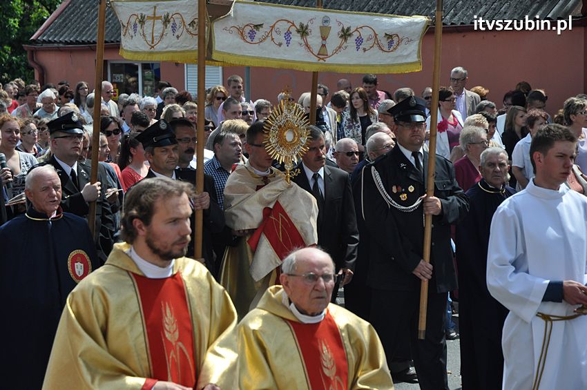 Procesja Bożego Ciała w Szubinie
