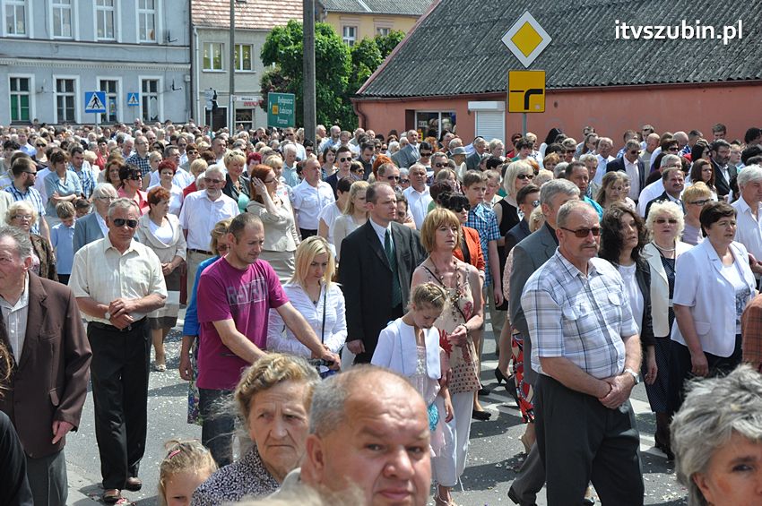 Procesja Bożego Ciała w Szubinie