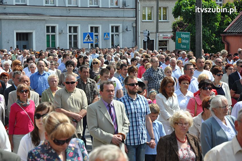 Procesja Bożego Ciała w Szubinie