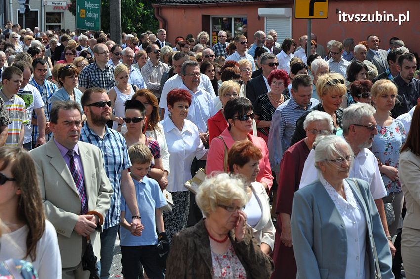 Procesja Bożego Ciała w Szubinie
