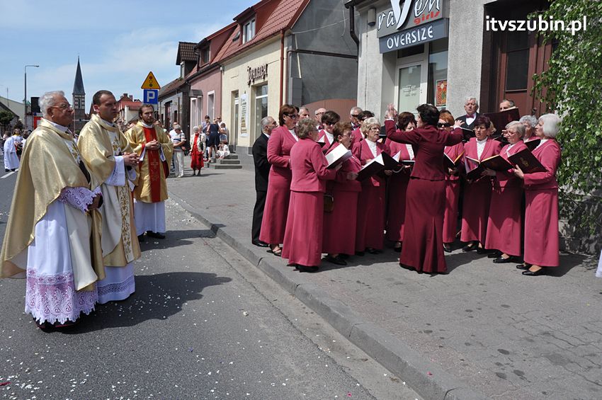 Procesja Bożego Ciała w Szubinie