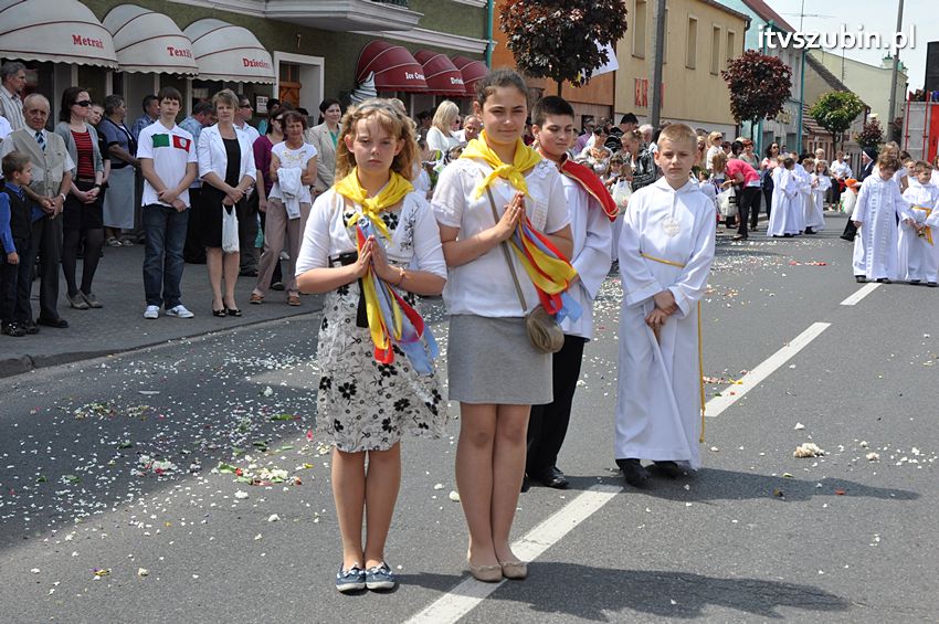 Procesja Bożego Ciała w Szubinie