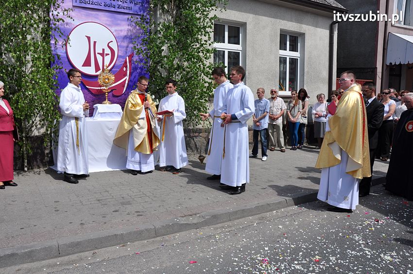 Procesja Bożego Ciała w Szubinie