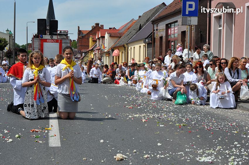 Procesja Bożego Ciała w Szubinie