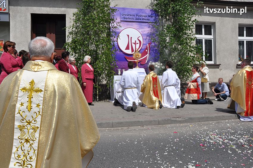 Procesja Bożego Ciała w Szubinie