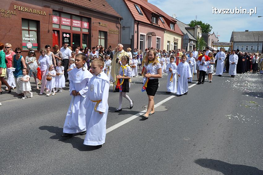 Procesja Bożego Ciała w Szubinie