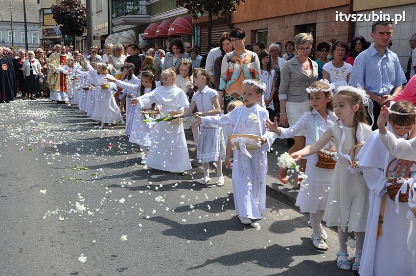 Procesja Bożego Ciała w Szubinie