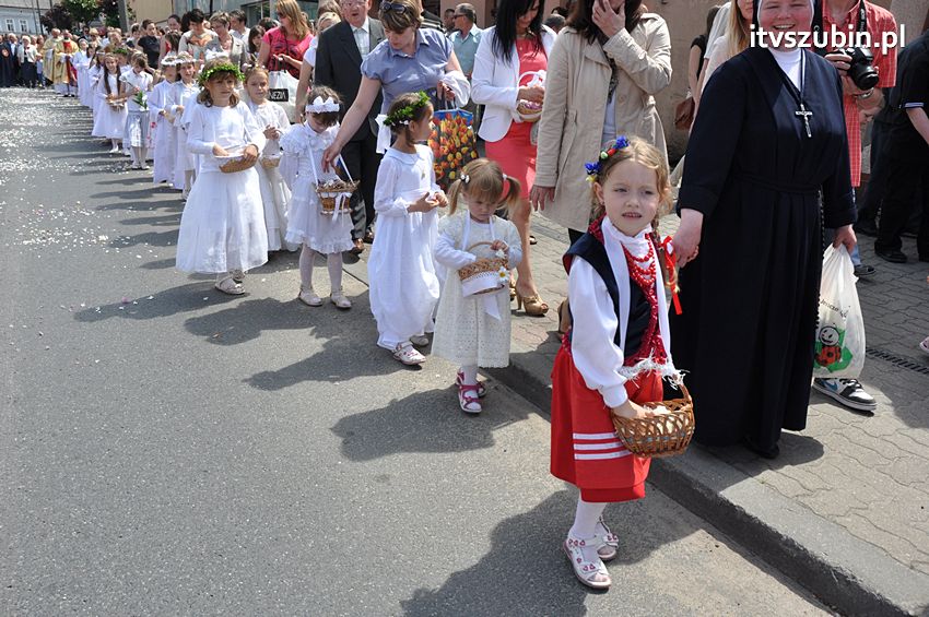 Procesja Bożego Ciała w Szubinie
