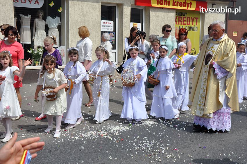 Procesja Bożego Ciała w Szubinie