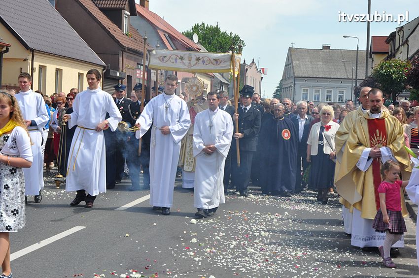 Procesja Bożego Ciała w Szubinie