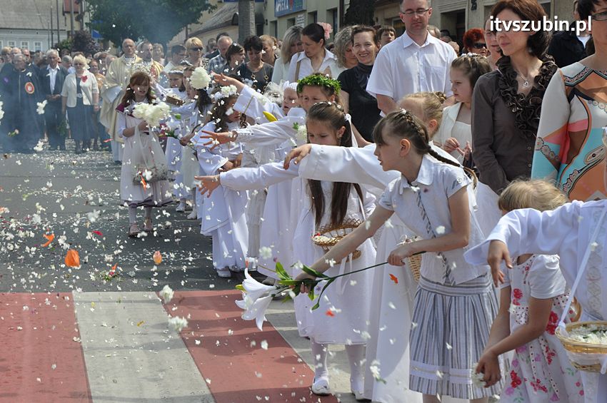 Procesja Bożego Ciała w Szubinie