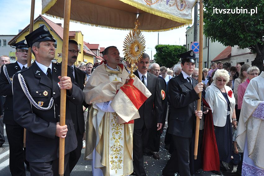 Procesja Bożego Ciała w Szubinie