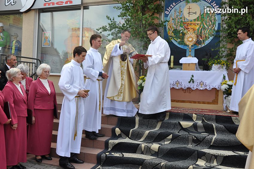 Procesja Bożego Ciała w Szubinie