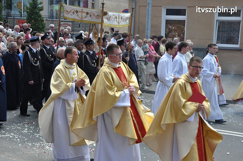 Procesja Bożego Ciała w Szubinie