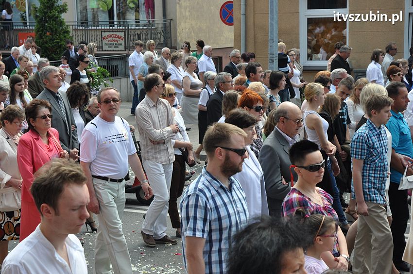 Procesja Bożego Ciała w Szubinie