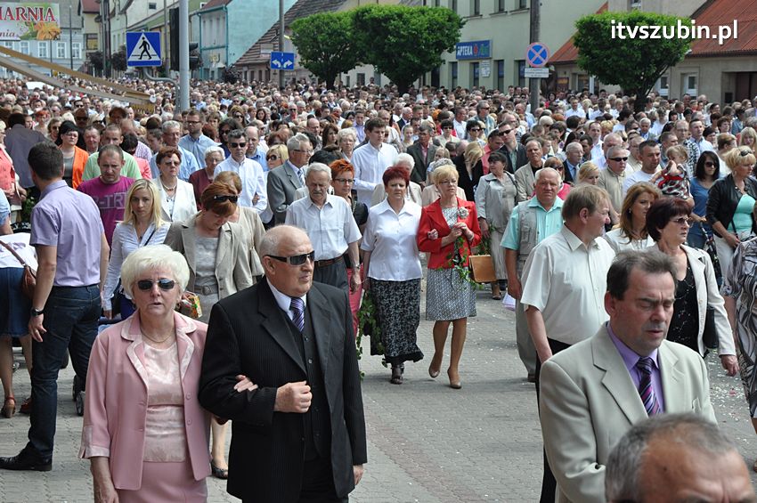 Procesja Bożego Ciała w Szubinie