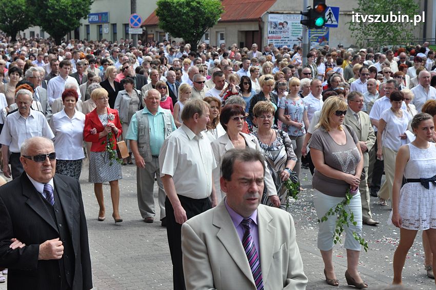 Procesja Bożego Ciała w Szubinie