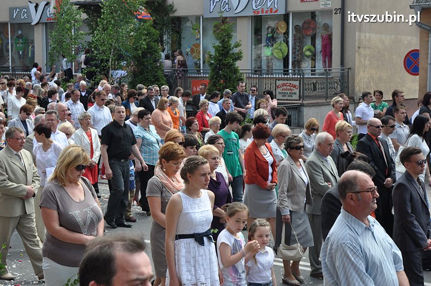 Procesja Bożego Ciała w Szubinie