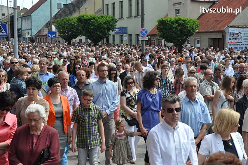 Procesja Bożego Ciała w Szubinie