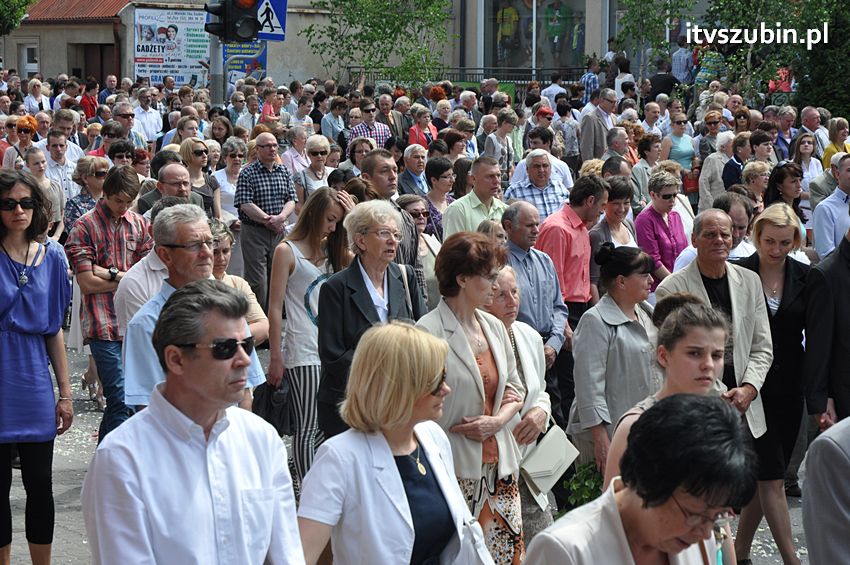 Procesja Bożego Ciała w Szubinie