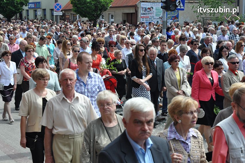 Procesja Bożego Ciała w Szubinie