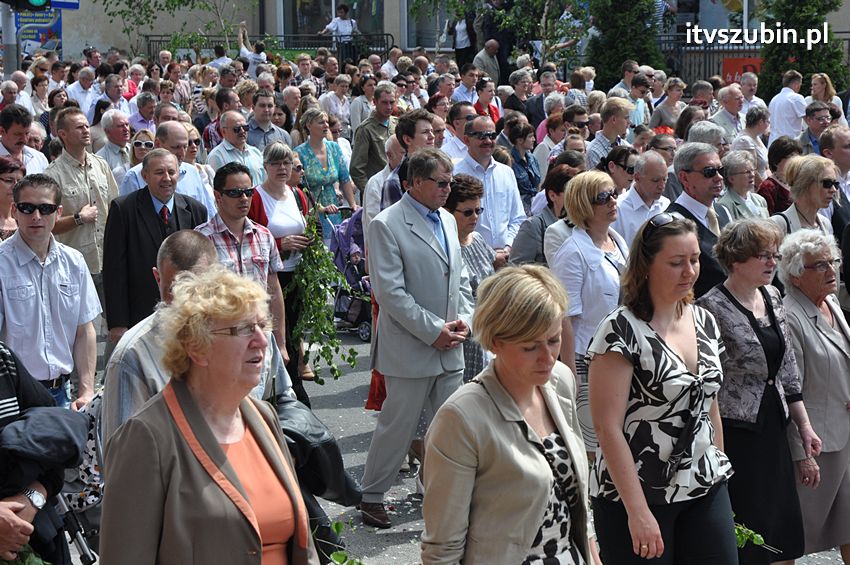 Procesja Bożego Ciała w Szubinie