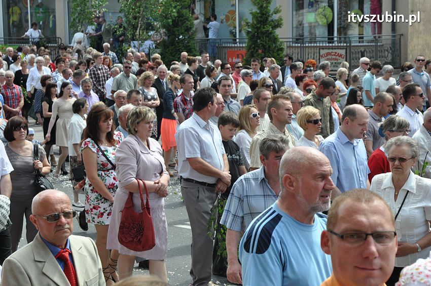 Procesja Bożego Ciała w Szubinie