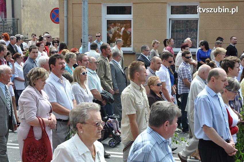 Procesja Bożego Ciała w Szubinie