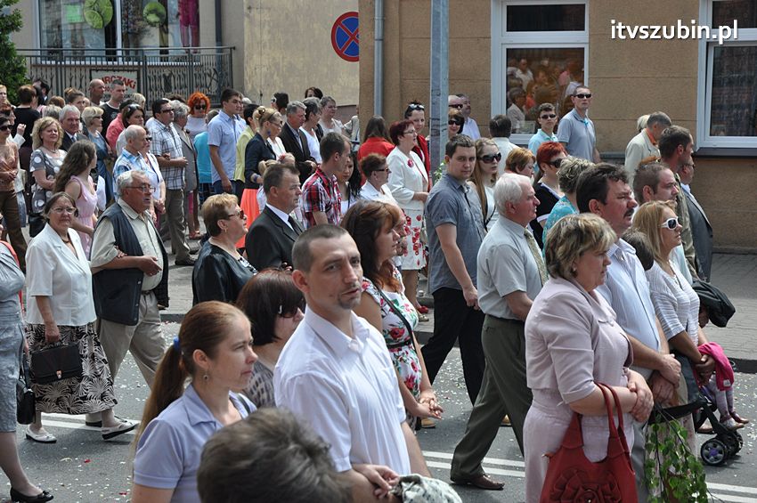 Procesja Bożego Ciała w Szubinie