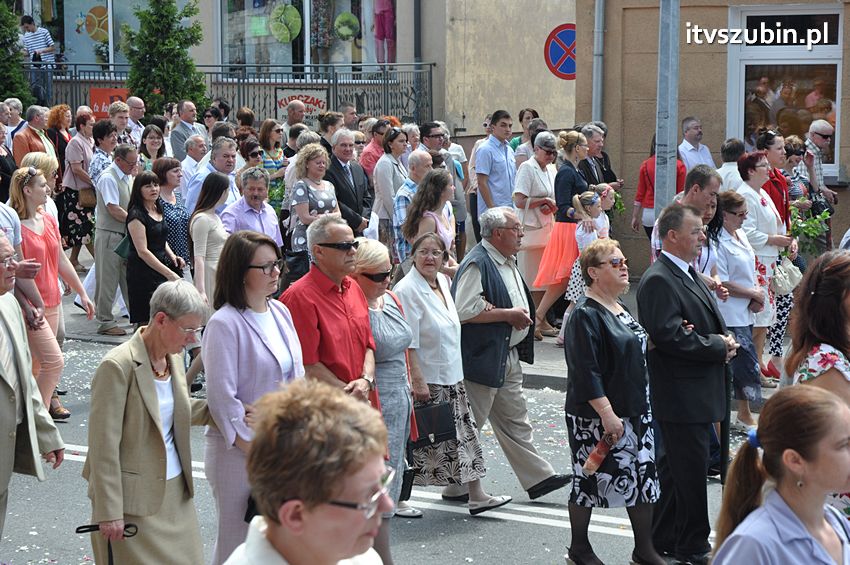 Procesja Bożego Ciała w Szubinie