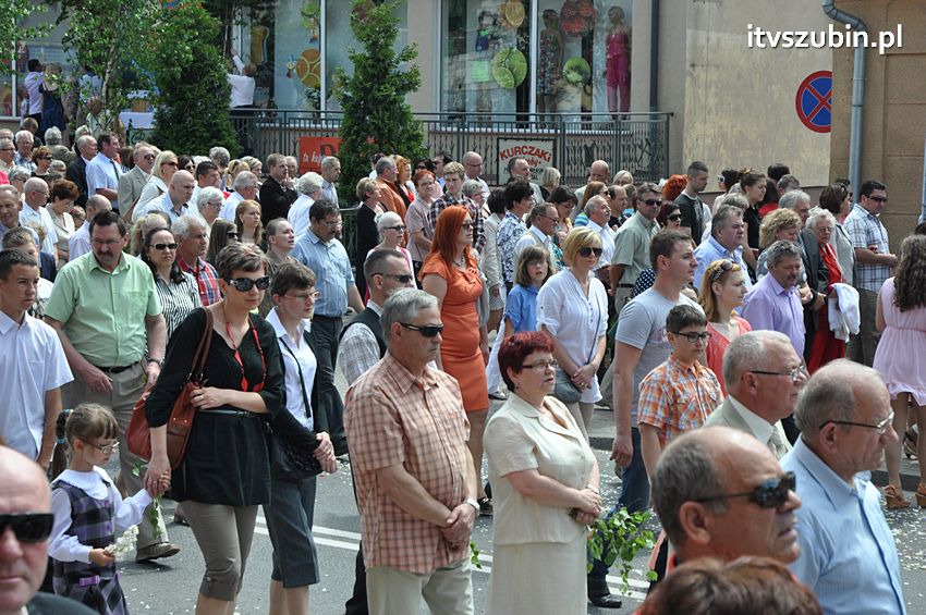 Procesja Bożego Ciała w Szubinie