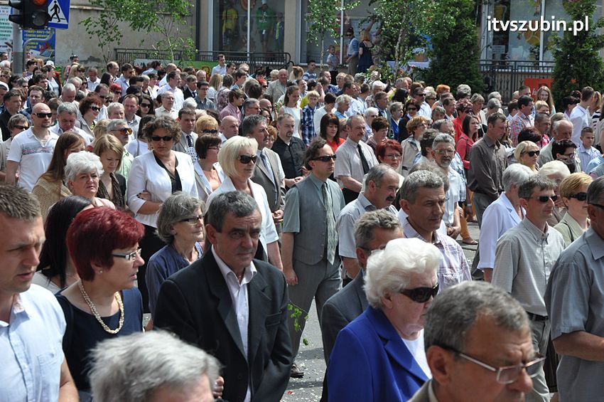 Procesja Bożego Ciała w Szubinie