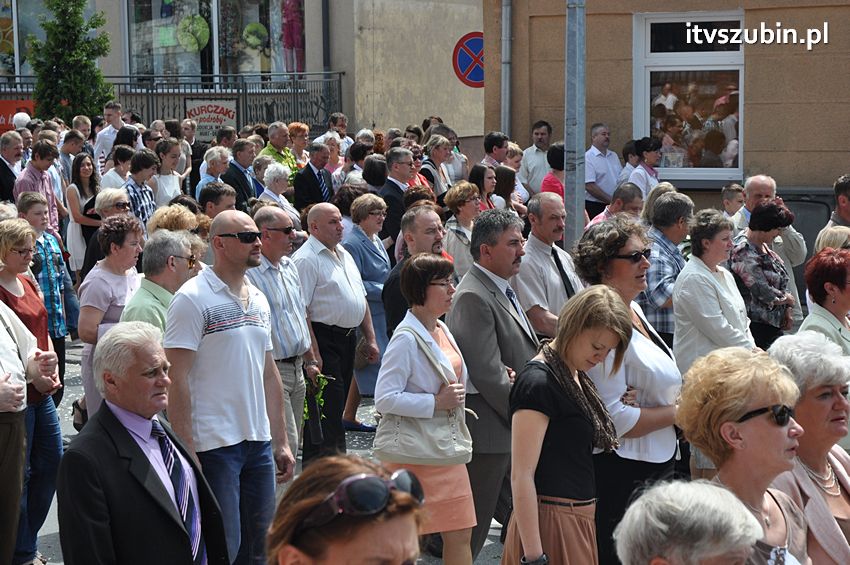 Procesja Bożego Ciała w Szubinie
