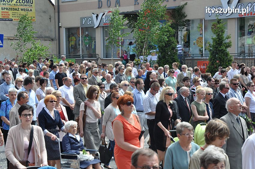 Procesja Bożego Ciała w Szubinie