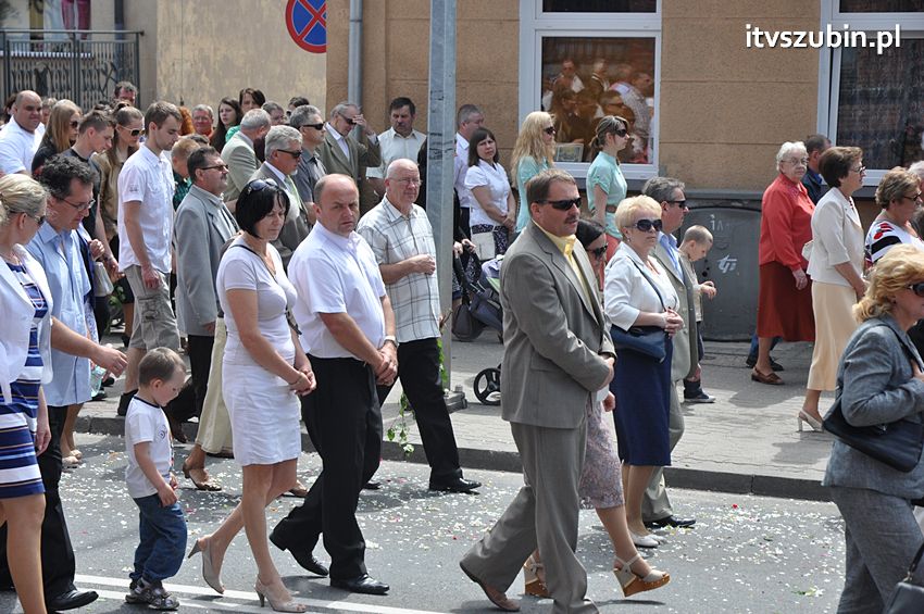 Procesja Bożego Ciała w Szubinie
