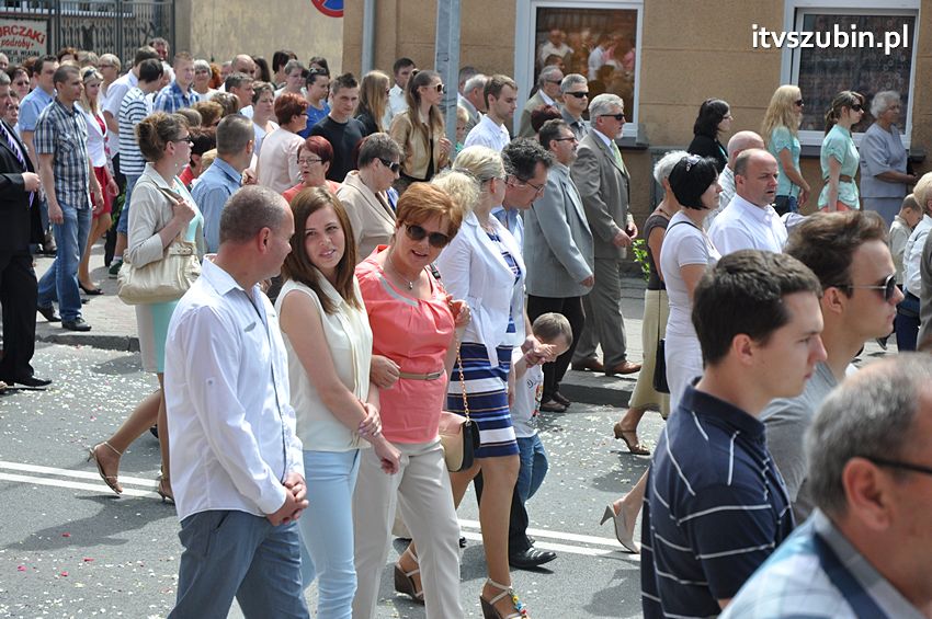 Procesja Bożego Ciała w Szubinie